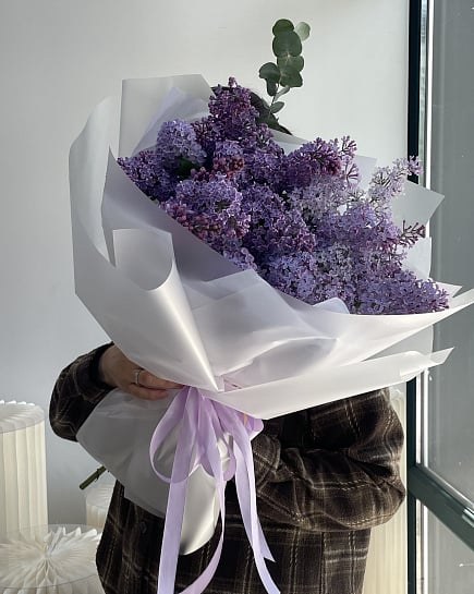 Сиреневое вдохновение with delivery to Astana