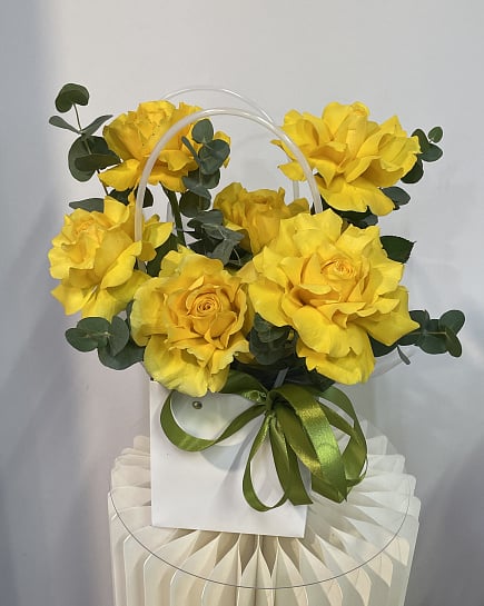 Солнечный комплимент в сумочке with delivery to Astana