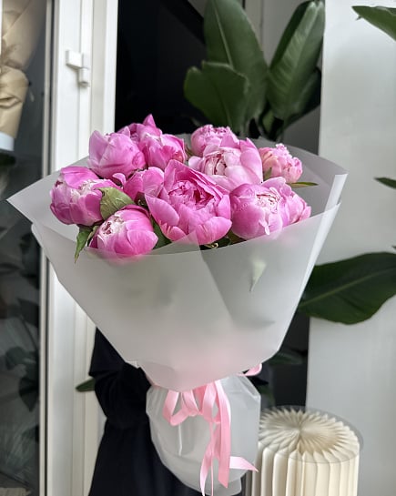 Пионовое очарование with delivery to Astana