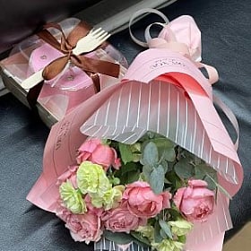 At the recipient's